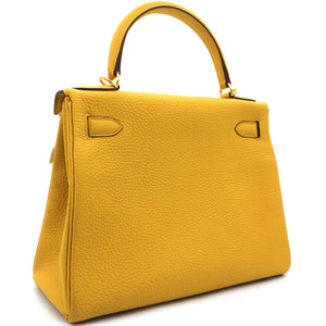 Clemence Leather Kelly 28 Bag 9D