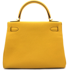 Clemence Leather Kelly 28 Bag 9D