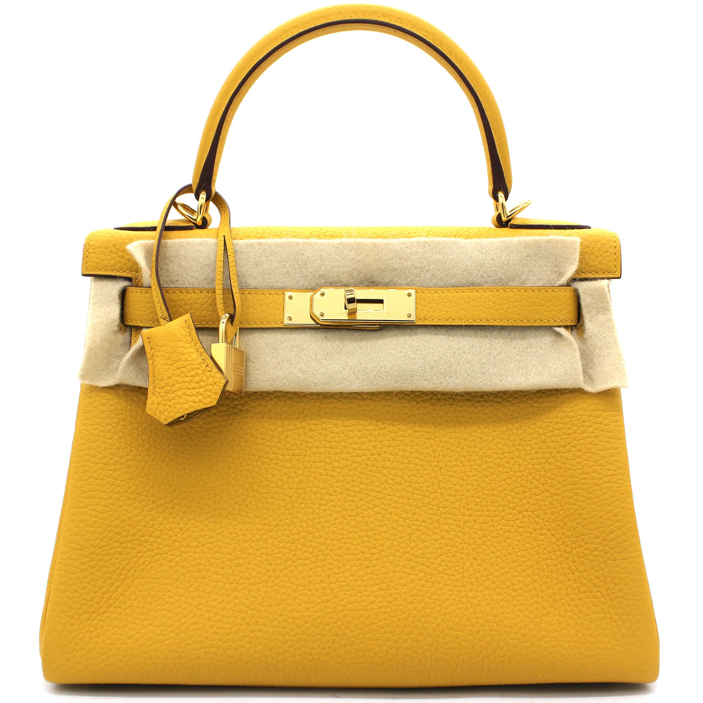 Clemence Leather Kelly 28 Bag 9D