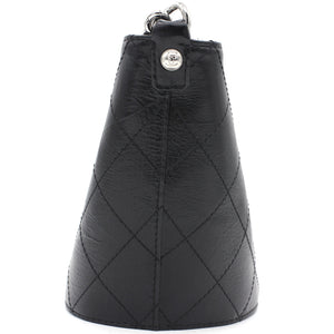 Leather Small Calfskin Bucket Bag
