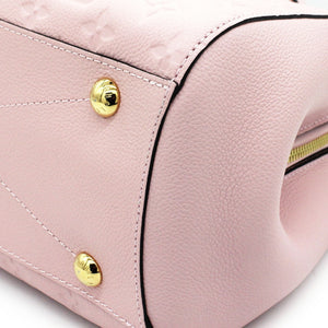 Montaigne MM Pink Monogram Empreinte Leather
