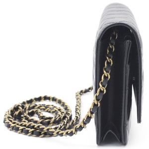 Aged Calfskin Reissue Wallet On Chain WOC Black