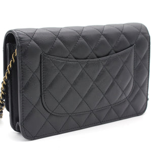Aged Calfskin Reissue Wallet On Chain WOC Black