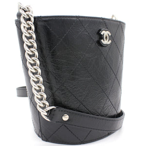 Leather Small Calfskin Bucket Bag