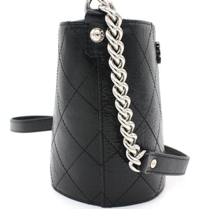 Leather Small Calfskin Bucket Bag