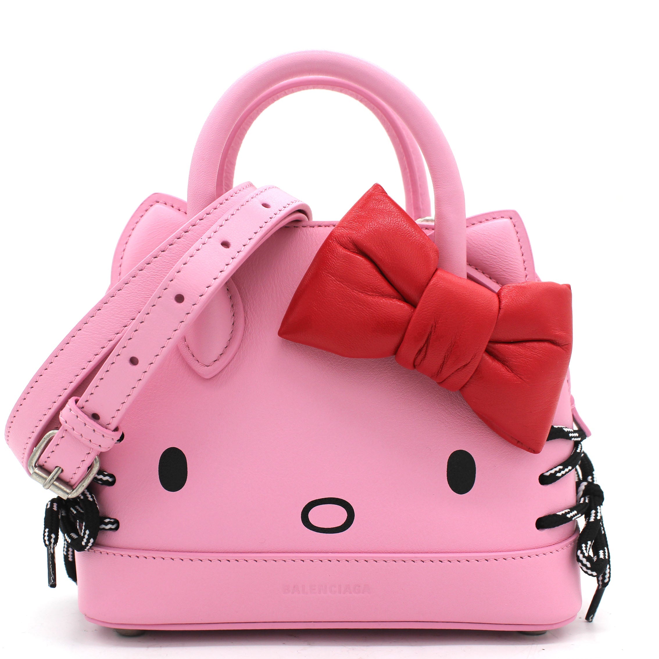 x Hello Kitty XXS Leather Top Handle Bag