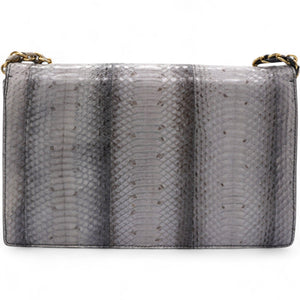 Grey Python Woc Ginny Crossbody Bag
