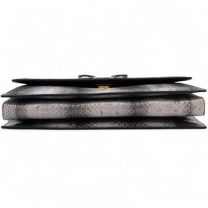 Grey Python Woc Ginny Crossbody Bag