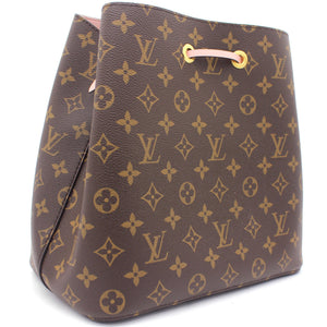 NéoNoé Monogram Shoulder Bag Pink
