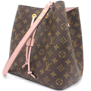 NéoNoé Monogram Shoulder Bag Pink