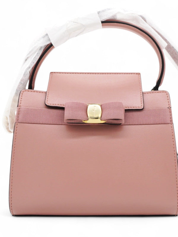 Vara Bow Top Handle Bag Antique Rose