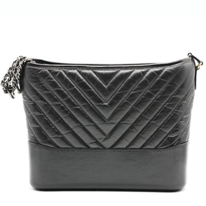 Gabrielle Chevron Medium Hobo Bag