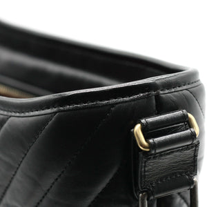 Gabrielle Chevron Medium Hobo Bag