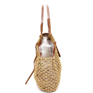 Goyardine Net Aligre Tote Orange