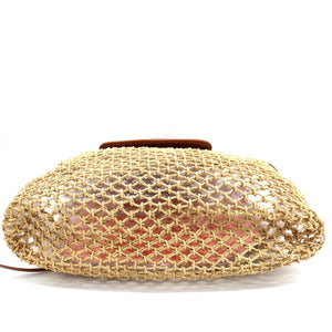 Goyardine Net Aligre Tote Orange