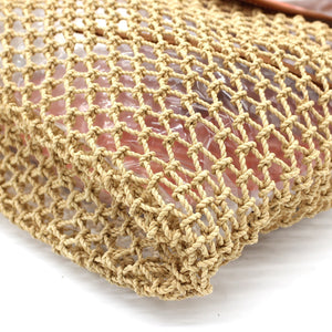 Goyardine Net Aligre Tote Orange