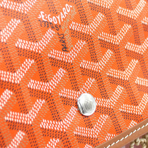 Goyardine Net Aligre Tote Orange