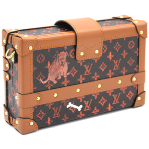 Catogram Petite Malle Orange Marron