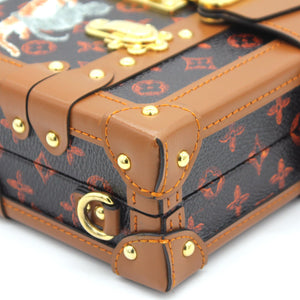 Catogram Petite Malle Orange Marron
