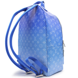 Backpack Multipockets Clouds Monogram Blue