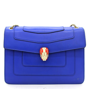 Serpenti Forever Shoulder Bag Blue