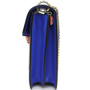 Serpenti Forever Shoulder Bag Blue
