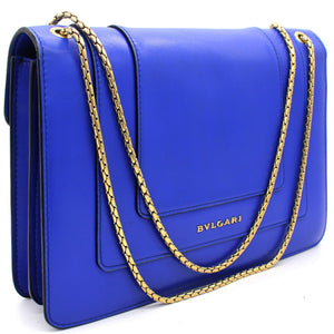 Serpenti Forever Shoulder Bag Blue