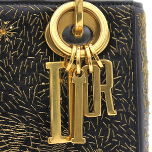 Limited Edition Mini Lady Dior The moon in my eyes Bag