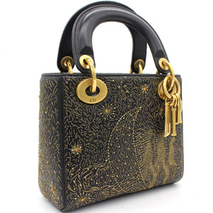 Limited Edition Mini Lady Dior The moon in my eyes Bag