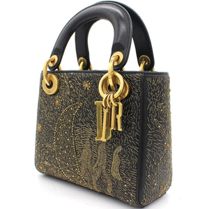Limited Edition Mini Lady Dior The moon in my eyes Bag