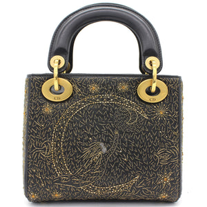 Limited Edition Mini Lady Dior The moon in my eyes Bag