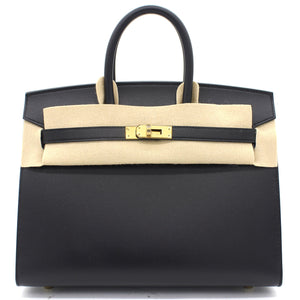 Birkin 25 tote bag Madame Noir