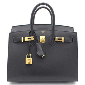 Birkin 25 tote bag Madame Noir