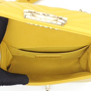 Chevron Small Boy Flap Yellow