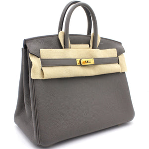 Birkin 25 Togo Gris Etain