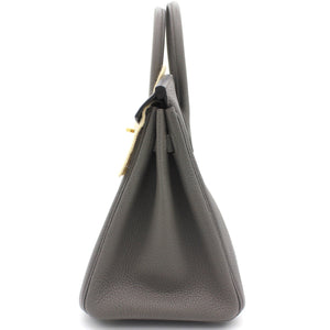 Birkin 25 Togo Gris Etain