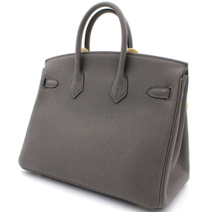 Birkin 25 Togo Gris Etain