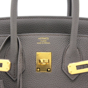 Birkin 25 Togo Gris Etain