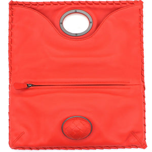 Intrecciato Turn Lock Clutch
