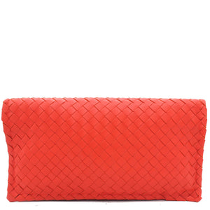 Intrecciato Turn Lock Clutch