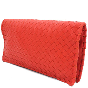 Intrecciato Turn Lock Clutch