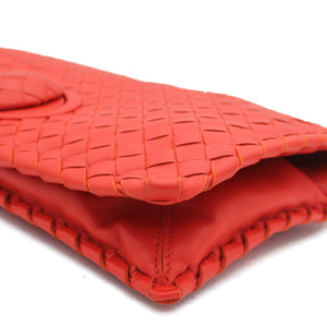 Intrecciato Turn Lock Clutch