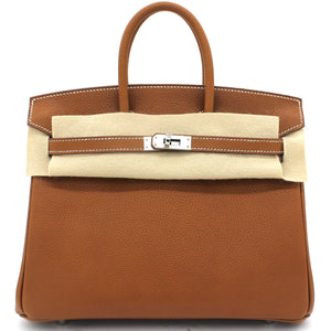 Birkin 25 Barenia Faubourg Leather