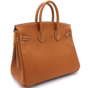Birkin 25 Barenia Faubourg Leather