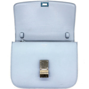 Medium Classic Box Bag Baby Blue