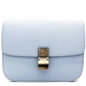 Medium Classic Box Bag Baby Blue