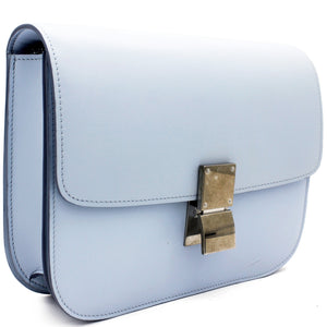 Medium Classic Box Bag Baby Blue