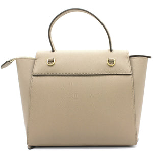 Nano Belt Bag in Beige Calfskin