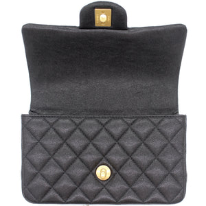 Mini Flap Bag With Top Handle