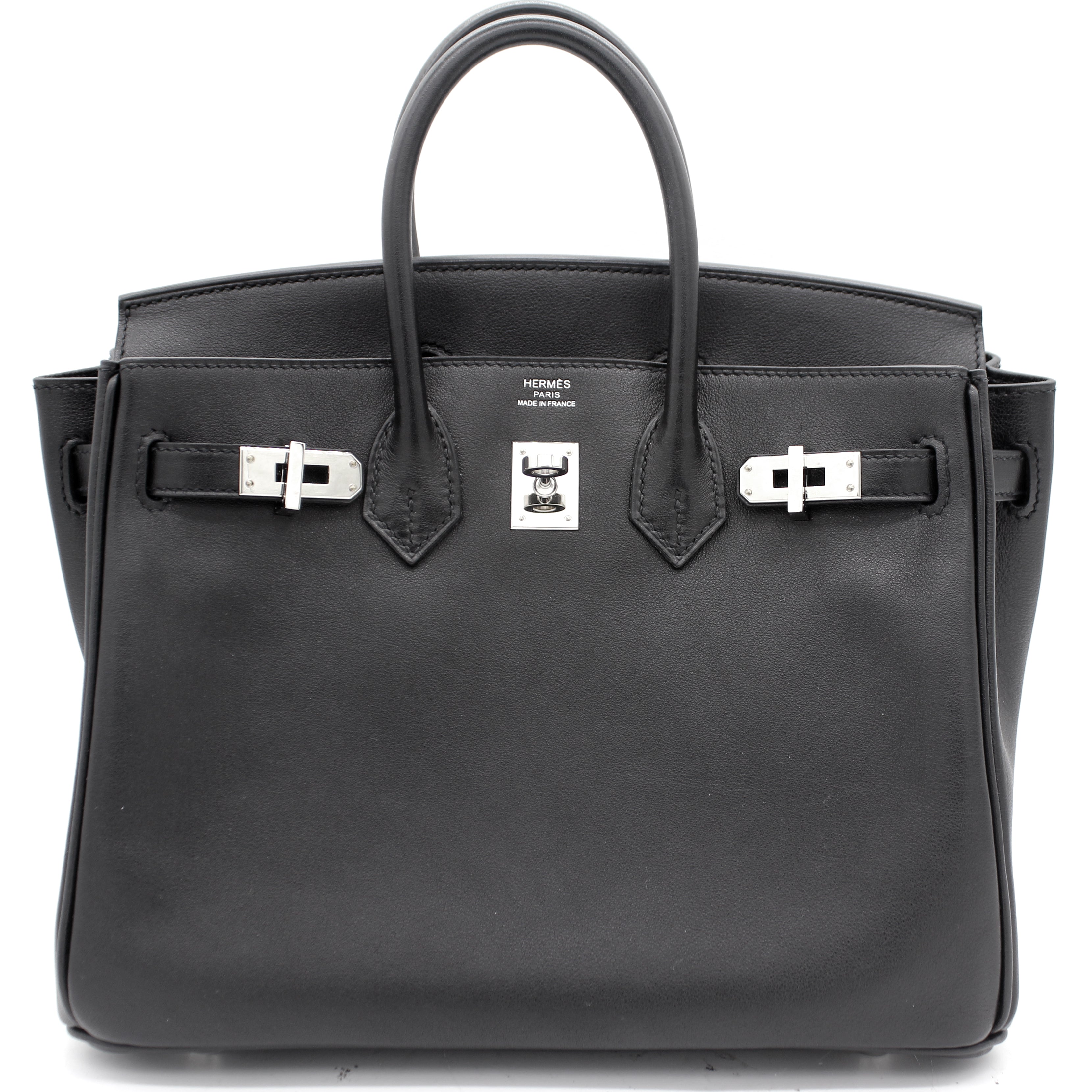 Birkin 25 tote bag Swift Noir